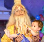 The staging of Ravan-Vedvati samvad, Ram Janam and Tarka vadh Staged at the second day of Shree Ramleela committee, PU Block , Pitampura