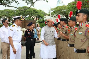 एनसीसी ने 71वां स्थापना दिवस मनाया