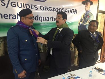 Dr.Vipin Gaur nominated as chairman of scouts and guides ,North india.