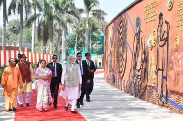 PM unveils Statue & Dedicates to the Nation the Deendayal Upadhyay Memorial