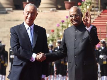 President of India Hosts President of Portugal; Thanks Portugal for extending its support for the Commemoration of Mahatma Gandhi’s 150th Birth Anniversary