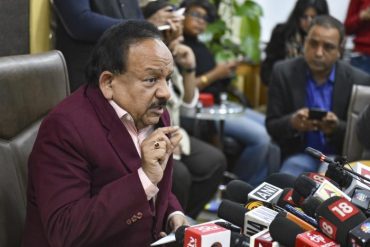 Dr. Harsh Vardhan chairs a video conference with States, UTs and Ministries regarding the steps taken on COVID-19