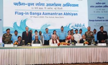 Shri Amit Shah chairs the Flag-in Ceremony of Ganga Aamantran Abhiyan