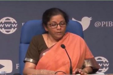 Finance Minister announces Rs 1.70 Lakh Crore relief package under Pradhan Mantri Garib Kalyan Yojana for the poor to help them fight the battle against Corona Virus