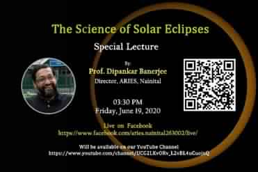 ARIES to organize live telecast of upcoming solar eclipse on social media