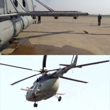 INDIGENOUS AIRBORNE LOCUST CONTROL SYSTEM ON MI-17 HELICOPTER
