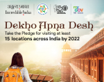 Ministry of Tourism is promoting the rich heritage and culture of the country under Dekho Apna Desh initiative
