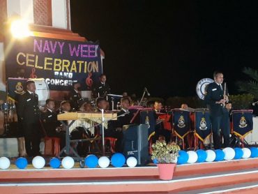 INS VALSURA ORGANSES BAND CONCERT AS PART OF NAVY DAY CELEBRATIONS