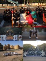 भारतीय नौसेना पोत वालसुरा में “बीटिंग रिट्रीट” का आयोजन किया गया