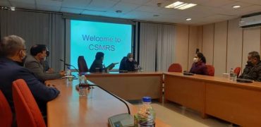 Minister of State Jal Shakti, Sh Rattan Lal Kataria conducts a Review Meeting of CSMRS – Central Soil and Material Research Station.