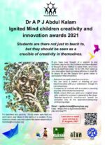 Dr APJ Abdul Kalam Ignited Mind Children Creativity and Innovation Awards 2020