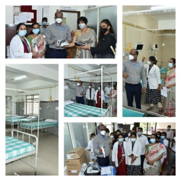 Medical equipment donated to Dr.Babu Jagjivan Ram General Hospital for children’s health facilities
