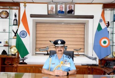 AIR CHIEF MARSHAL VR CHAUDHARI TAKES OVER AS THE CHIEF OF THE AIR STAFF