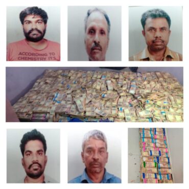 Govindapura police seized Rs.6 Crore fake notes,5 arrested