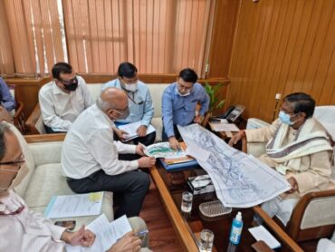 Today, I headed a meeting with the Secretary (WR, RD & GR), Commissioners, Flood Management (FM) & Commissioner