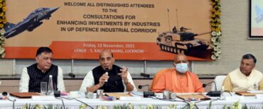 Raksha Mantri Shri Rajnath Singh & UP Chief Minister hold consultations in Lucknow to enhance investment in UP Defence Industrial Corridor