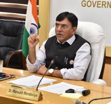Dr Mansukh Mandaviya reviews status of DAP, Urea availability in States; assures there is ample production and no fertilizer shortage in the country