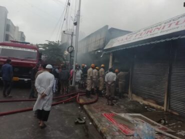 Furniture manufacturing unit in JP Nagar gutted in fire