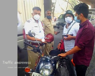 ISI standard helmets is must for riders says traffic police,