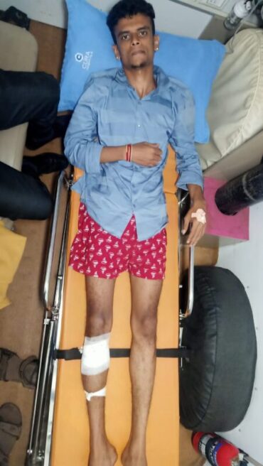 Hanumanthanagar police opens fire on notorious Rowdy-Sheeter wanted in Drugs case :