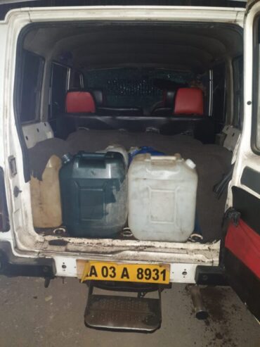 Four diesel thieves arrested by Jigani Police after shot at