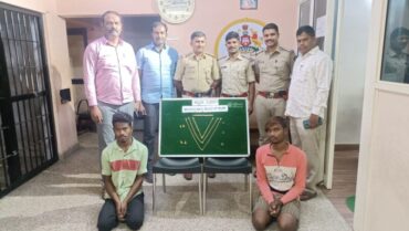 Two habitual offenders, bike lifter arrested by Kamakshipalya police Recovered stolen bikes and valuables worth Rs.6.3 Lakhs