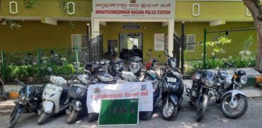 Five member gang bike lifters arrested recovered 17 Stolen bikes & Valuables worth Rs.8 Lakhs
