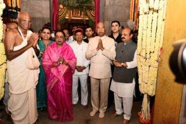 President Ram Nath Kovind inaugurates Rajadhiraja Govinda Temple in Bengaluru