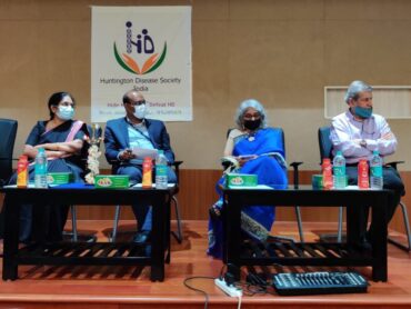 Lightitup4HD at the Arogya Soudha- A Call for help and raising awareness about Huntington’s Disease