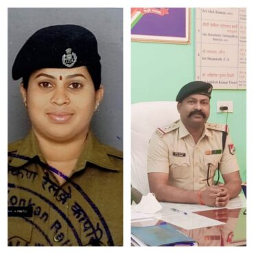 Two SWR RPF Personnel Awarded by Ministry of Railways for their dedicated service to society