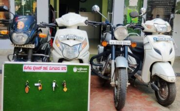 Bike lifter arrested by Kengeri police four stolen bikes Worth Rs.3.7 lakhs recovered
