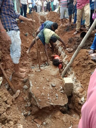 Worker killed, another injured during digging work for BWSSB sanitary line in Kengeri
