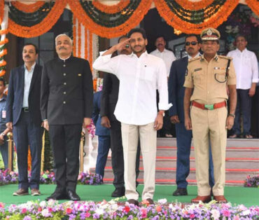 Andhra Pradesh Inauguration Ceremony at AP CM Camp Office