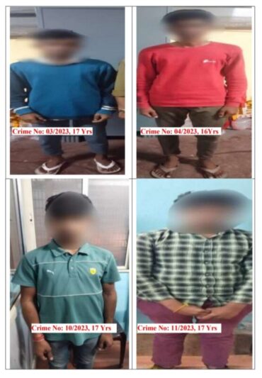 Four Minors,Wheelie Wonkers booked by Kamakshipalya Traffic police
