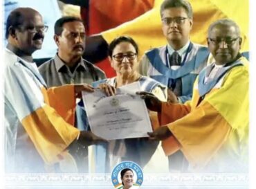 Chief Minister received D. Litt award from St. Xavier’s University