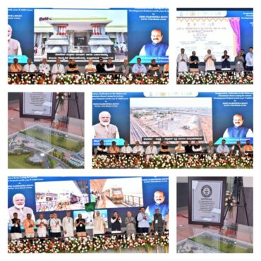 PM Modi Dedicates IIT Dharwad,longest railway platform in the world at Shree Siddharoodha Swamiji Hubballi Station to the nation & lays foundation stone and dedicates key development projects in Hubballi-Dharwad,Karnataka