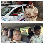 Bengaluru City Police Commissioner,B Dayananda patrolled the city in Hoysala during peak hour in East Division