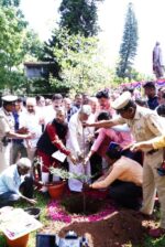 CM plants a sapling in memory of Devaraja Urs