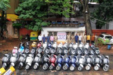 Two Juvenile Bike Offenders arrested by JP Nagar Police Recovered 44 Stolen Bikes Worth Of Rs.35 Lakhs