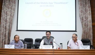 Chairman, Central Water Commission Launches Mobile App ‘Floodwatch’
