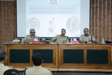 Bengaluru police meets gig workers to address their problems,and issue advisory to ensure safety