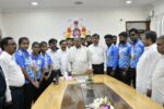 CM Siddaramaiah felicitated the Indian Blind Women’s & Men’s cricket team for winning Gold& Silver Medal In IBSA World Cricket Tournament