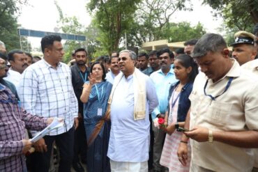 CM Visits,Maharani College and Hostel in Mysuru;Hostel,College construction to be taken up in Rs.150 Crore:CM Siddaramaiah