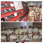 Software Engineer turned thief arrested by Sadashivanagar police recovered stolen 133 laptops,19 mobiles,and 4 tabs worth Rs.75 lakhs