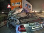 Manager of e-commerce company dies in road accident the car he was driving crashed into parked truck on NICE road
