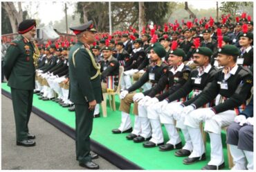 Chief Of Army Staff Enthralled By Ncc Cadets: