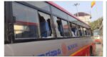 Two miscreants arrested by Cottonpet Police for Vandalizing, windshields window glasses of KSRTC buses and cars