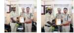 Two ERSS-112,Police personnel of Doddaballapur police station felicitated for rescuing a woman who was about to end her life at her house Two ERSS-112,Police personnel of Doddaballapur police station felicitated for rescuing a woman who was about to end her life at her house