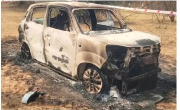 Car Found Burnt with Three Charred Bodies in Kora Police Station limits probe on