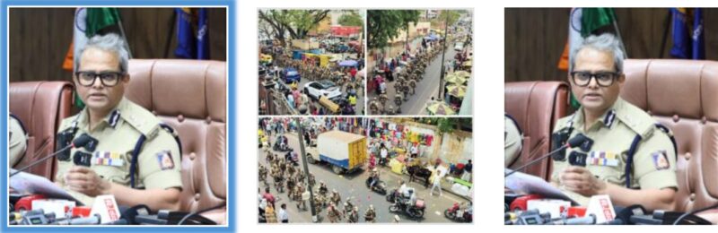 Elaborate security arrangements in place for Lok Sabha elections over 20,000 police personnel with 55 platoons of Central and State deployed for peaceful election says B Dayananda